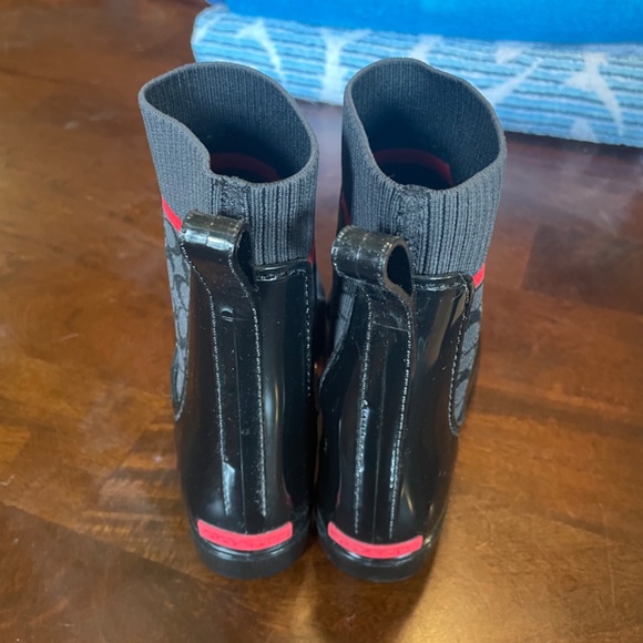 Coach rain boots - Picture 3 of 4